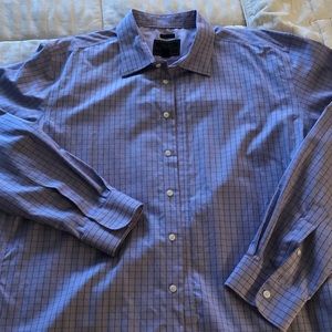 Worn once JoS A Bank long sleeve button down shirt